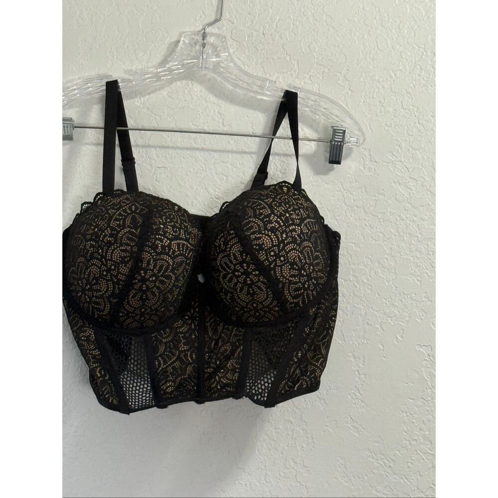 Adore Me Lace & Mesh Push Up Dalia Bra , Size 38dd 38 DD sexy